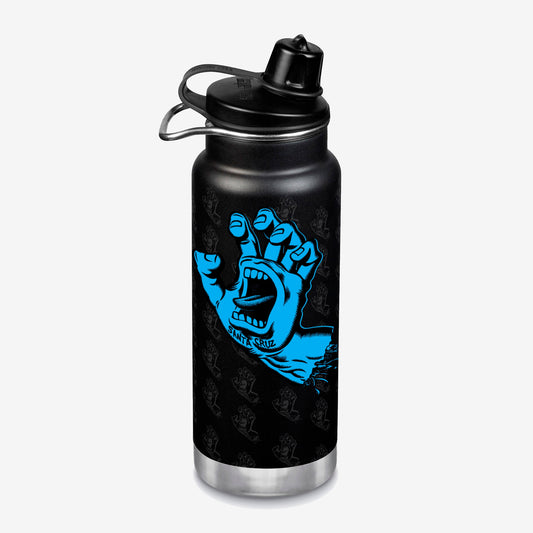 32oz-tkwide-with-chug-cap-santa-cruz-screaming-hand-t6 K32TKWCG-BK-SantaCruze_ScreamingHand.jpg