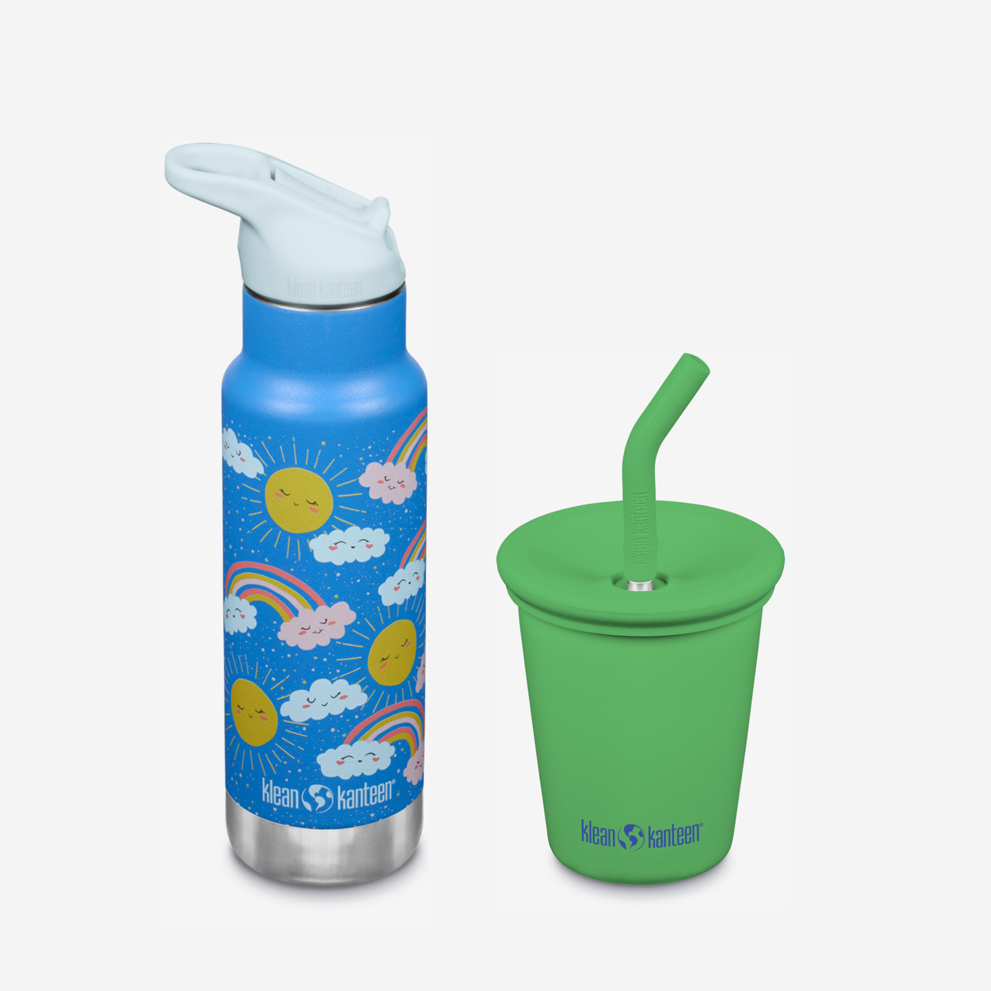 kid-s-sippy-cup-and-water-bottle-set-c2 KK-Kids-SippyCupandWaterBottleSet-VibrantGreen-Rainbows.png