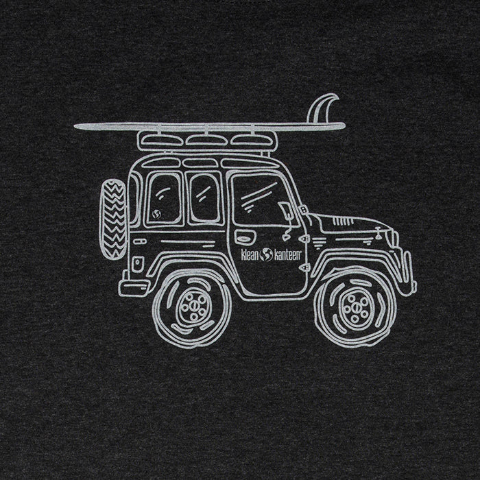 adventure-vehicle-t-shirt-h6 klean_shirt_jeep_front_closeup_lifestyle.jpg